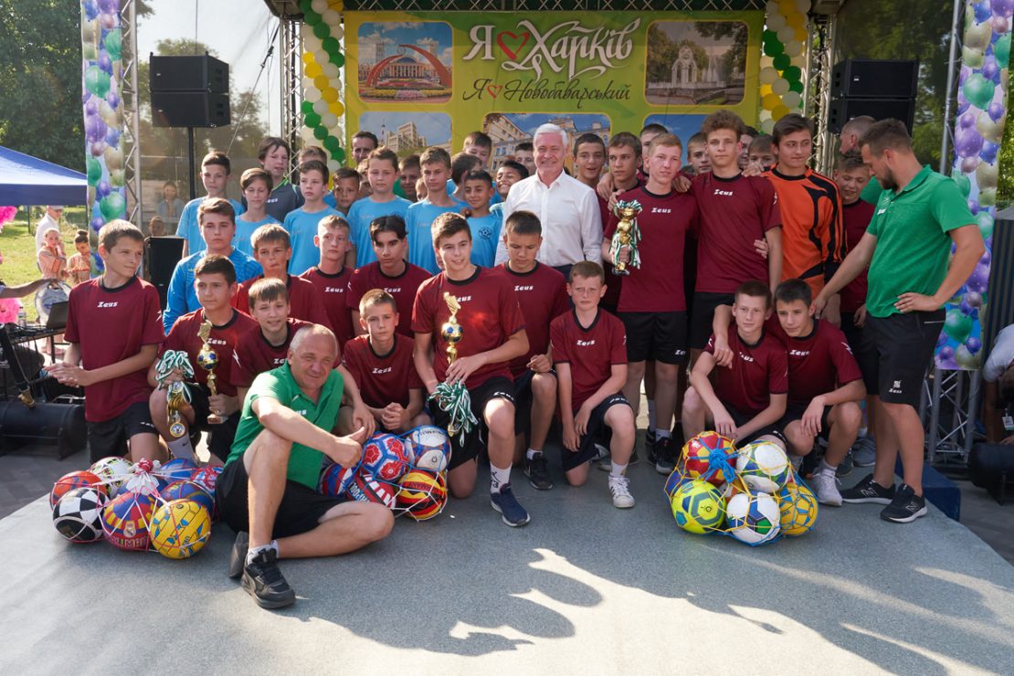 В Харькове дети занимаются спортом в детсадах и школах 