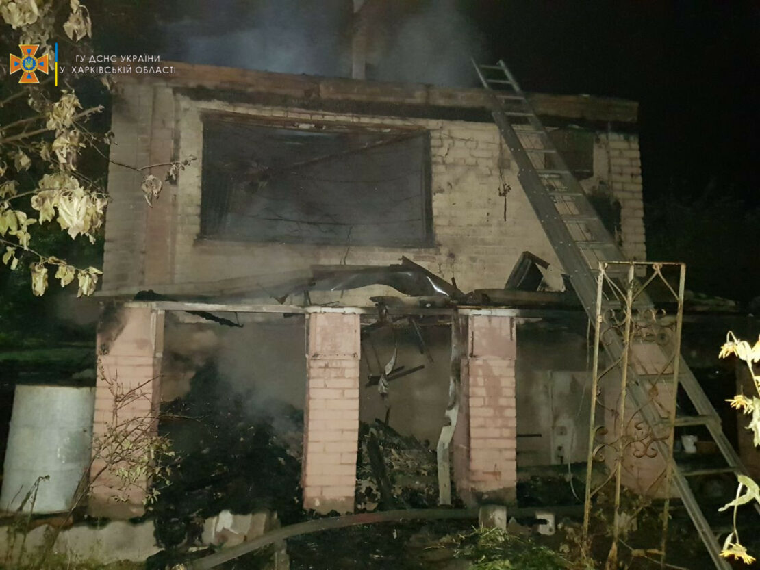 Новости Харькова: пожар на даче
