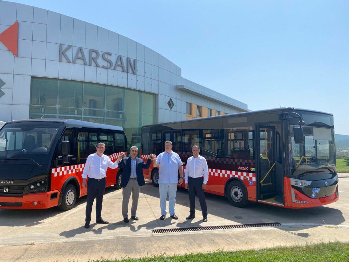 Новости Харькова: Первая партия автобусов Karsan едет в Харьков 