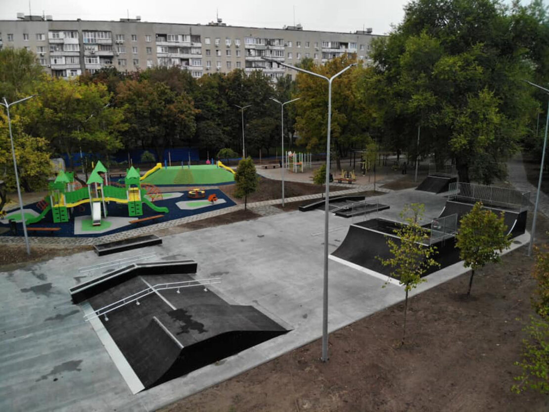 Сквер на Клочковской: фото после реконструкции. Новости Харькова