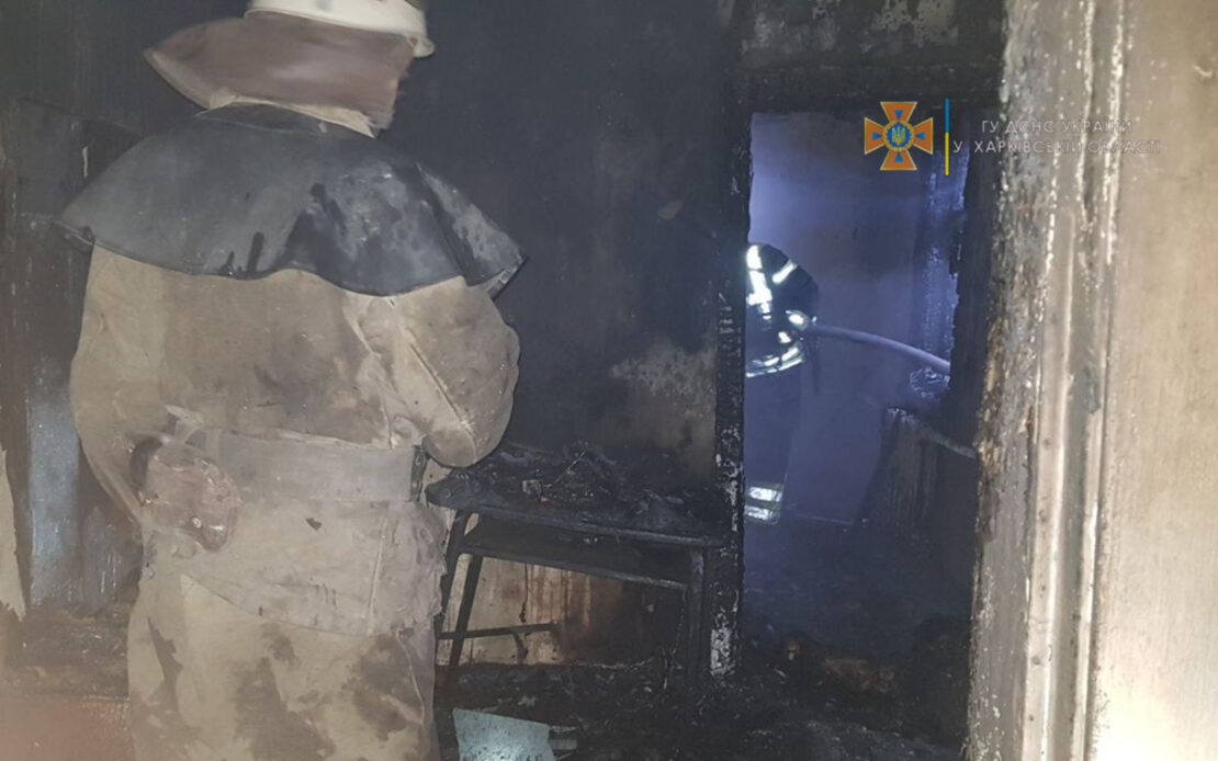 Пожар Харьковская область: В Мерефе в огне погиб 43-летний курильщик