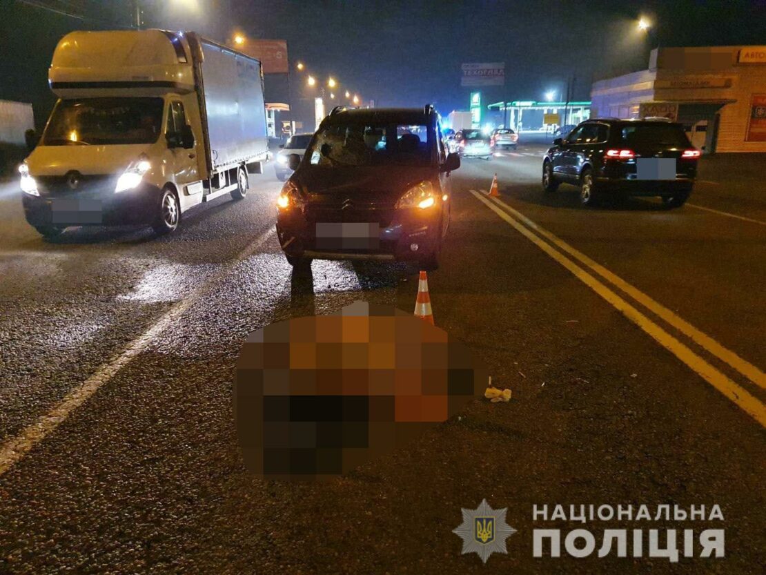 В Песочине автомобиль насмерть сбил женщину-пешехода по улице Полтавское шоссе - ДТП Харьков