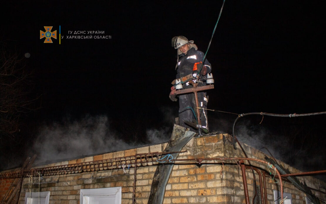 Пожар под Харьковом: Из-за печи сгорел дом в селе Отдыхное