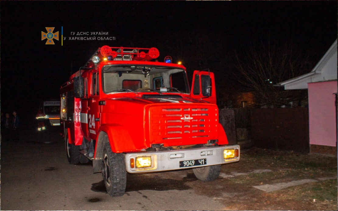 Пожар под Харьковом: Из-за печи сгорел дом в селе Отдыхное