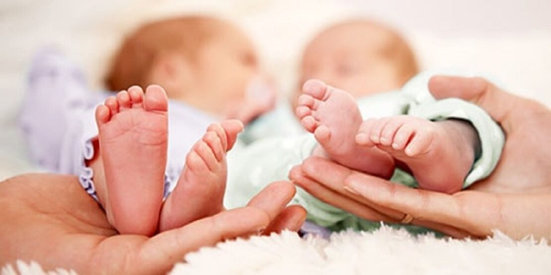 Двойня девочек родилась в Харькове 1 ноября 2021 г.