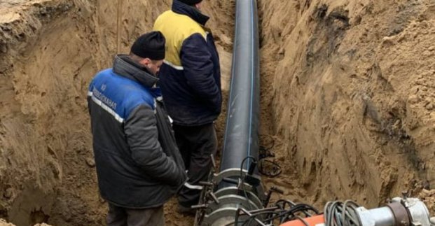 В частном секторе на улице Раднянской меняют водопроводные сети