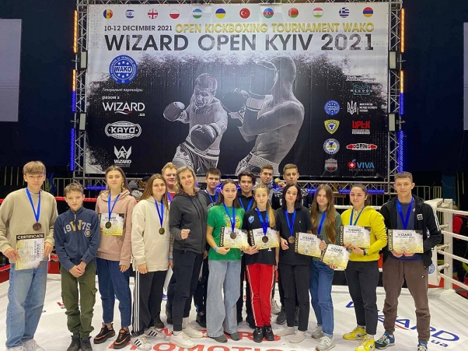 Победа харьковчан на турнире  WAKO "Wizard Open Kyiv 2021"
