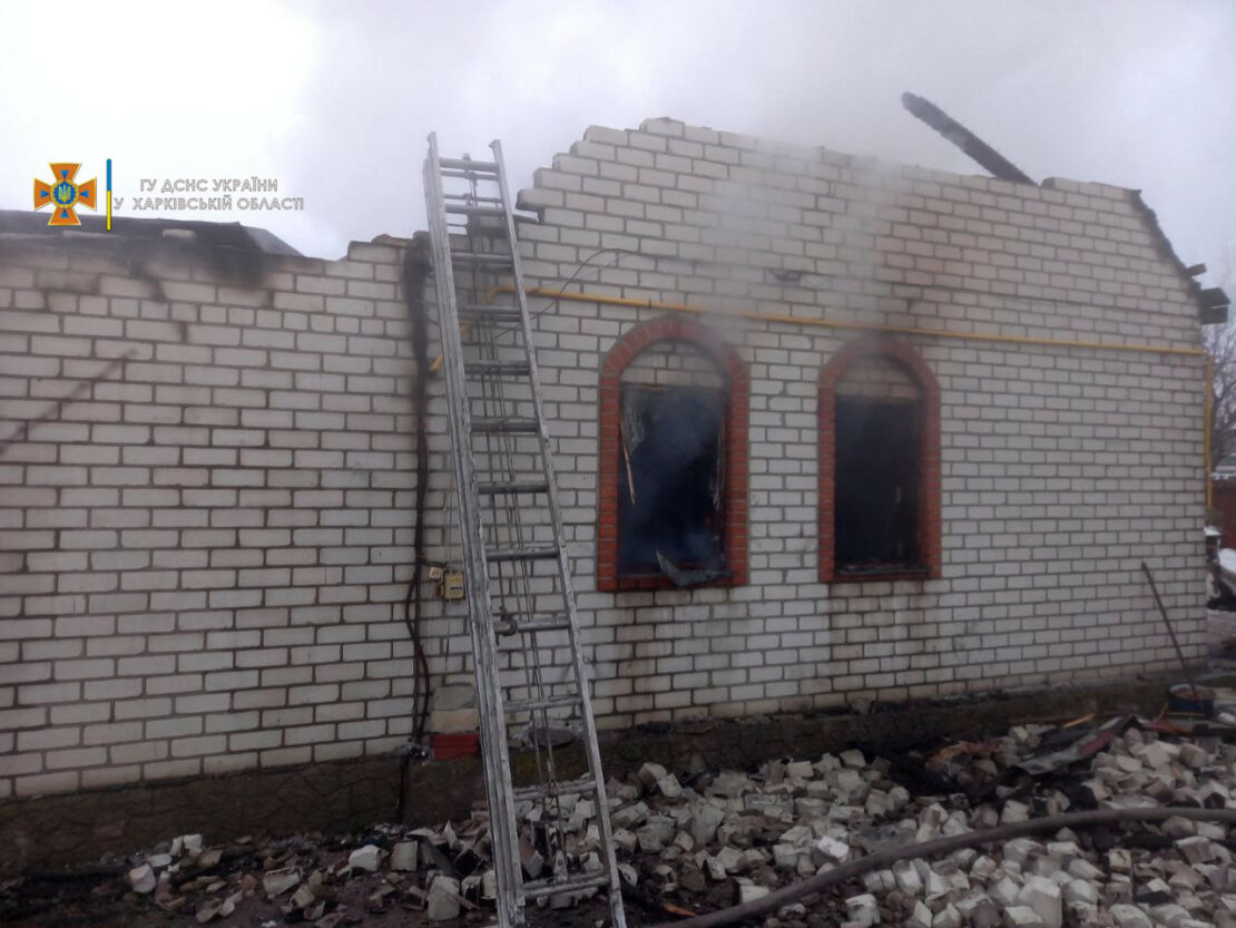 Смертельный пожар под Харьковом: В селе Чемужовка погиб мужчина
