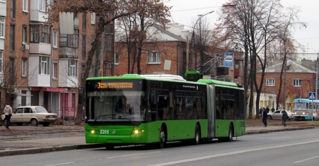 В Харькове троллейбус №3 изменил маршрут - причина