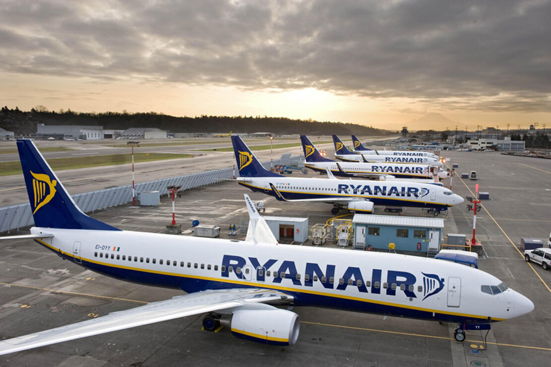 Авиарейсы из Харькова Ryanair в январе 2022 года