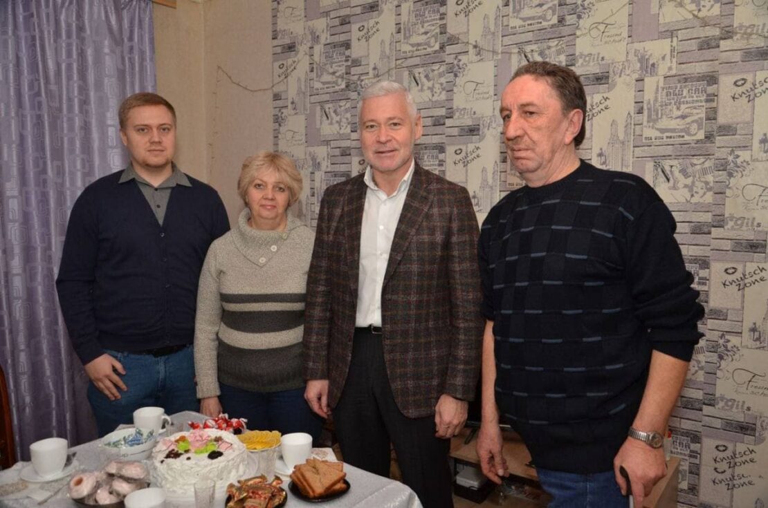 Игорь Терехов посетил семью ликвидаторов аварии на ЧАЕС