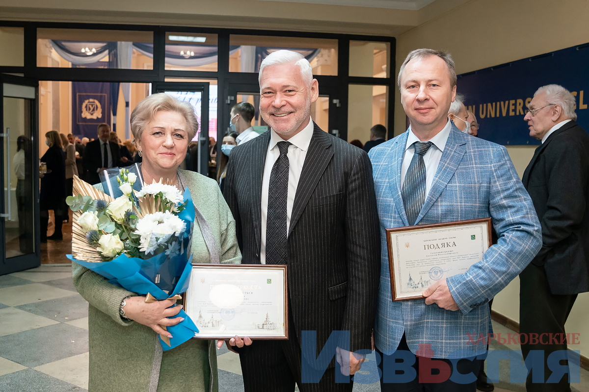Игорь Терехов поздравил Каразинский университет с годовщиной