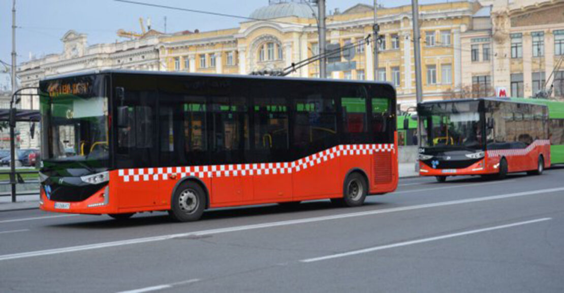 В Харькове маршрут №241э стал муниципальным - автобусы Карсан