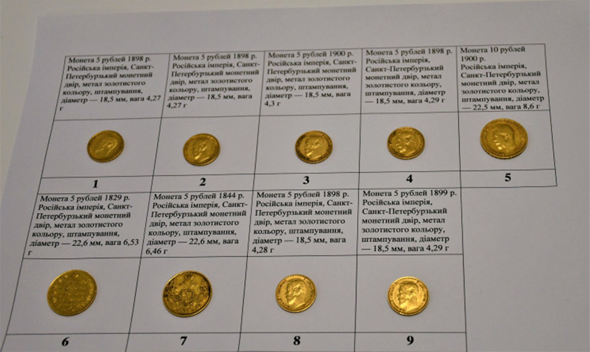 Новости Харьков: Таможенники передали старинные монеты в музеи