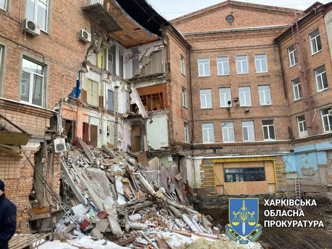 Обвал дома на проспекте Гагарина в Харькове: официальная информация от пресс-службы горсовета