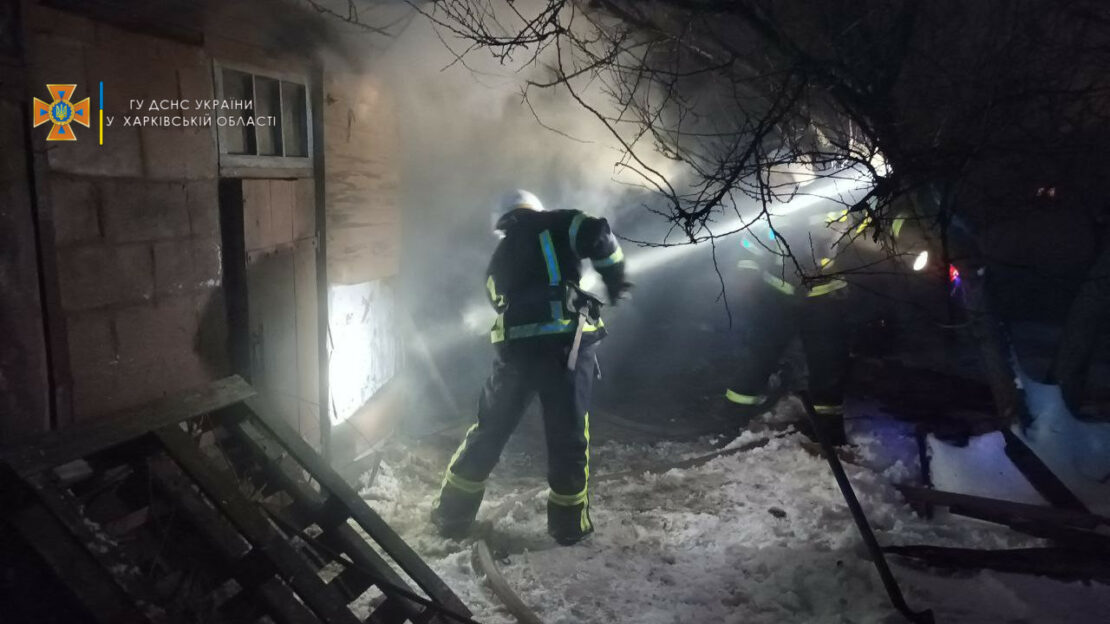 Смертельный пожар под Харьковом: Погиб 40-летний мужчина