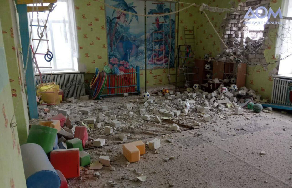 Детский сад в Станице Луганской обстреляли террористы