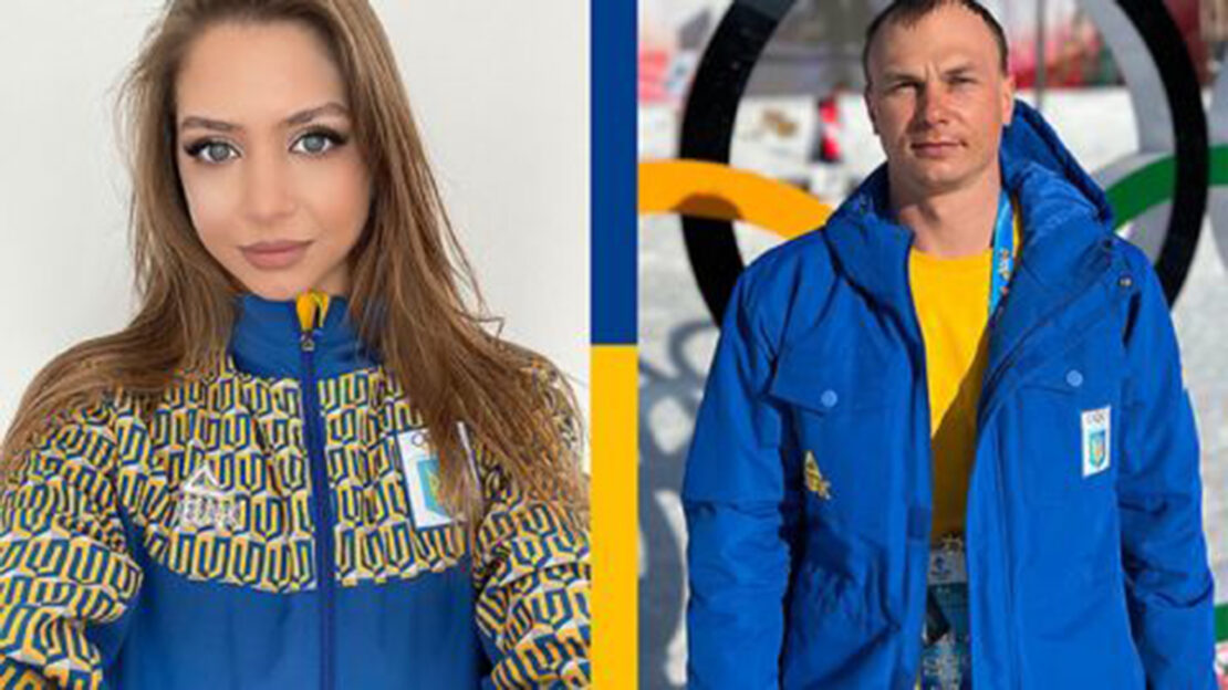 Знаменосцы Украины на Олимпиаде в Пекине - харьковчане Абраменко и Назарова
