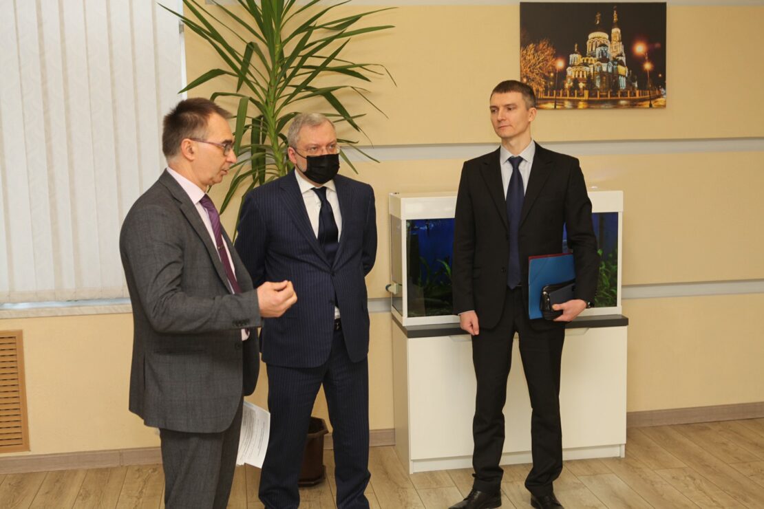 "Харьковоблэнерго" посетил министр энергетики Герман Галущенко 