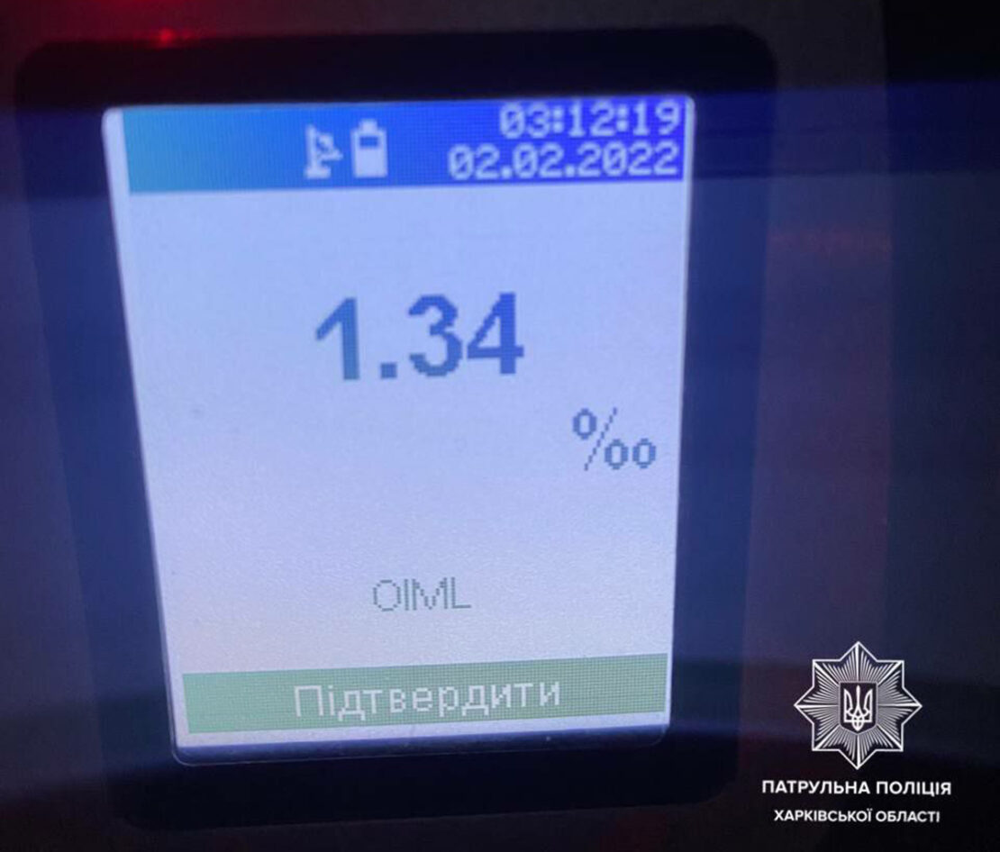 Взятка патрульным: В Харькове пьяный водитель дал 10 тысяч гривен