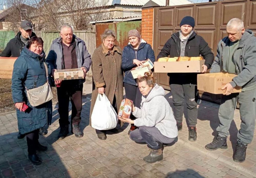 Гуманитарка Харьков: Голодная смерть харьковчанам не грозит