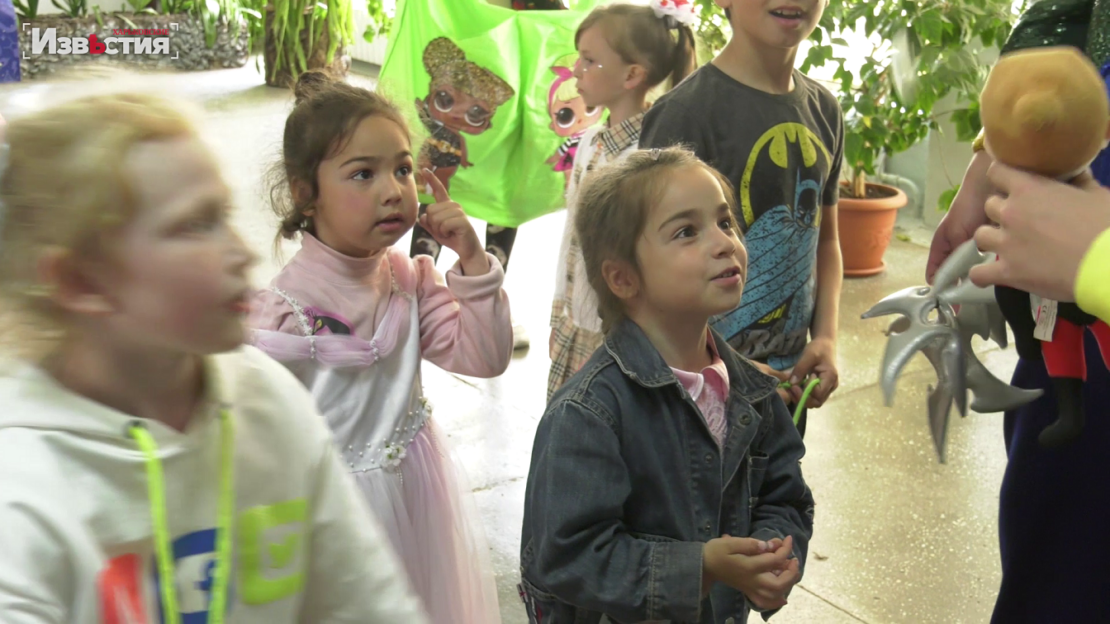 Дети-переселенцы в Харькове отпраздновали свой День (видео)