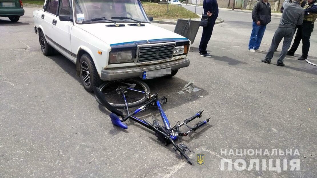ДТП в Харькове: Спецназ спас велосипедиста на ул. Озерянской