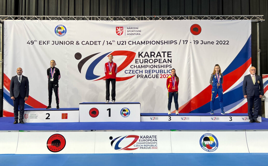 Спорт Харків: Макаренко здобула бронзову медаль на чемпіонаті Європи з карате