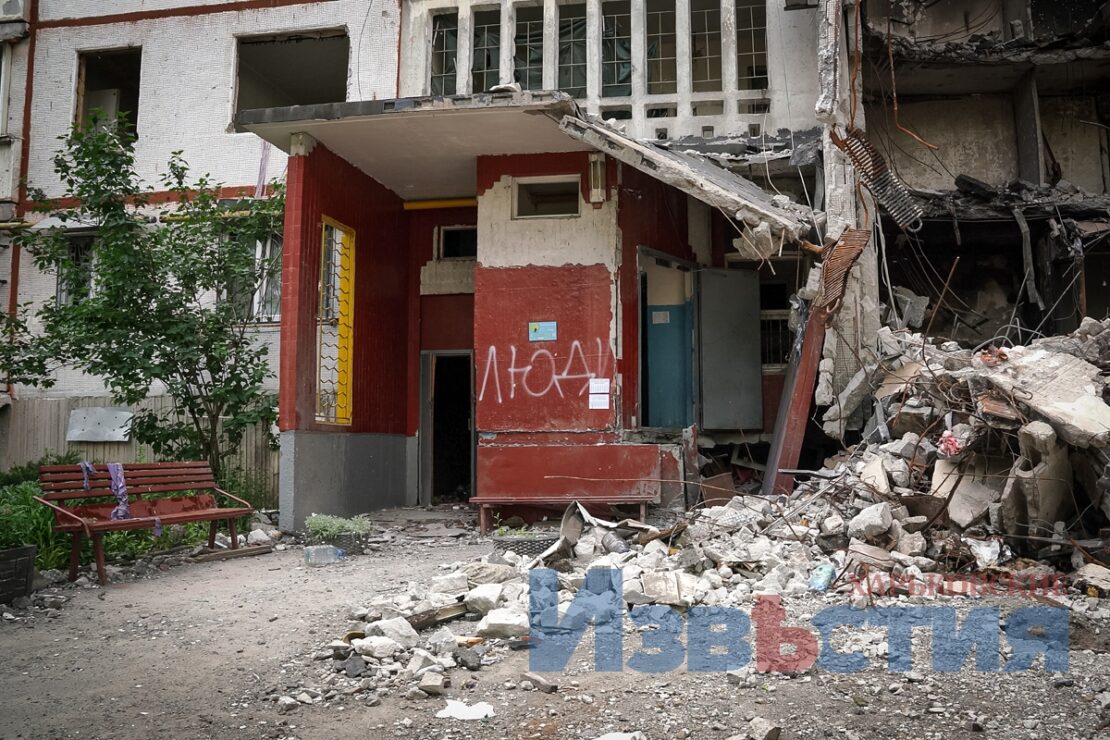 ФОТО Харьков война: Северная Салтовка - расстрелянные дома
