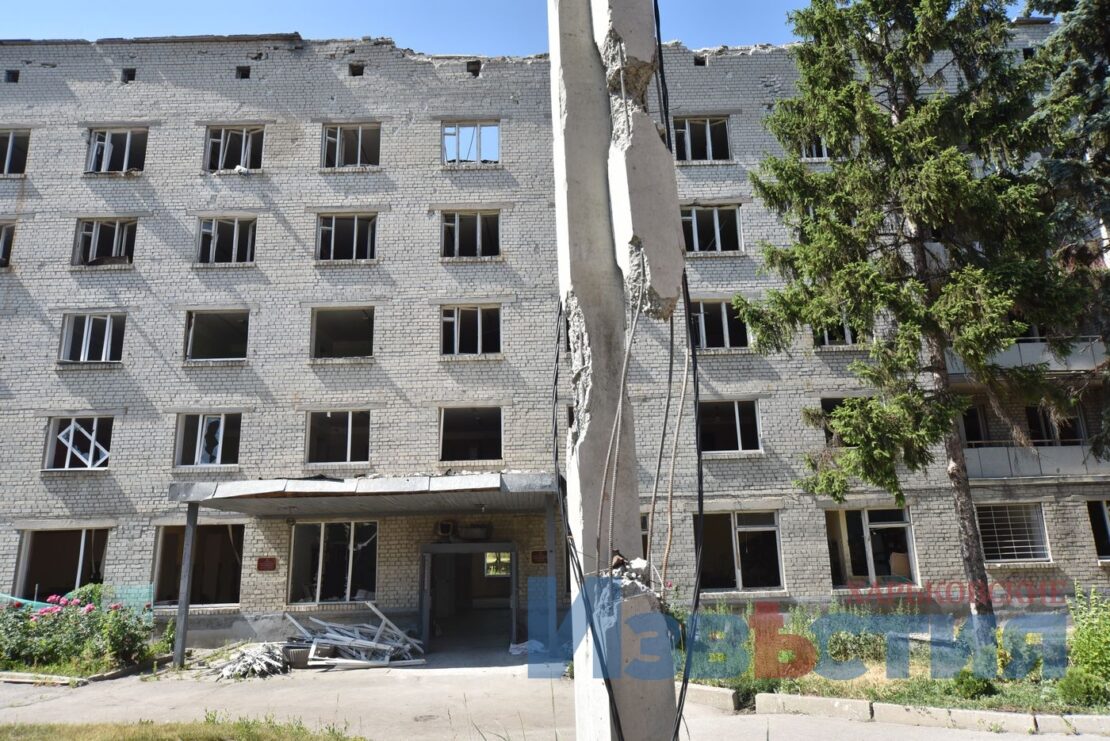 ФОТО Харків війна: Зруйнований житлово-комунальний коледж 
