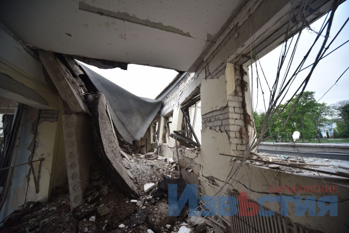 ФОТО Харків війна: Спорткомплекс "Політех" після ракетного удару рашистів
