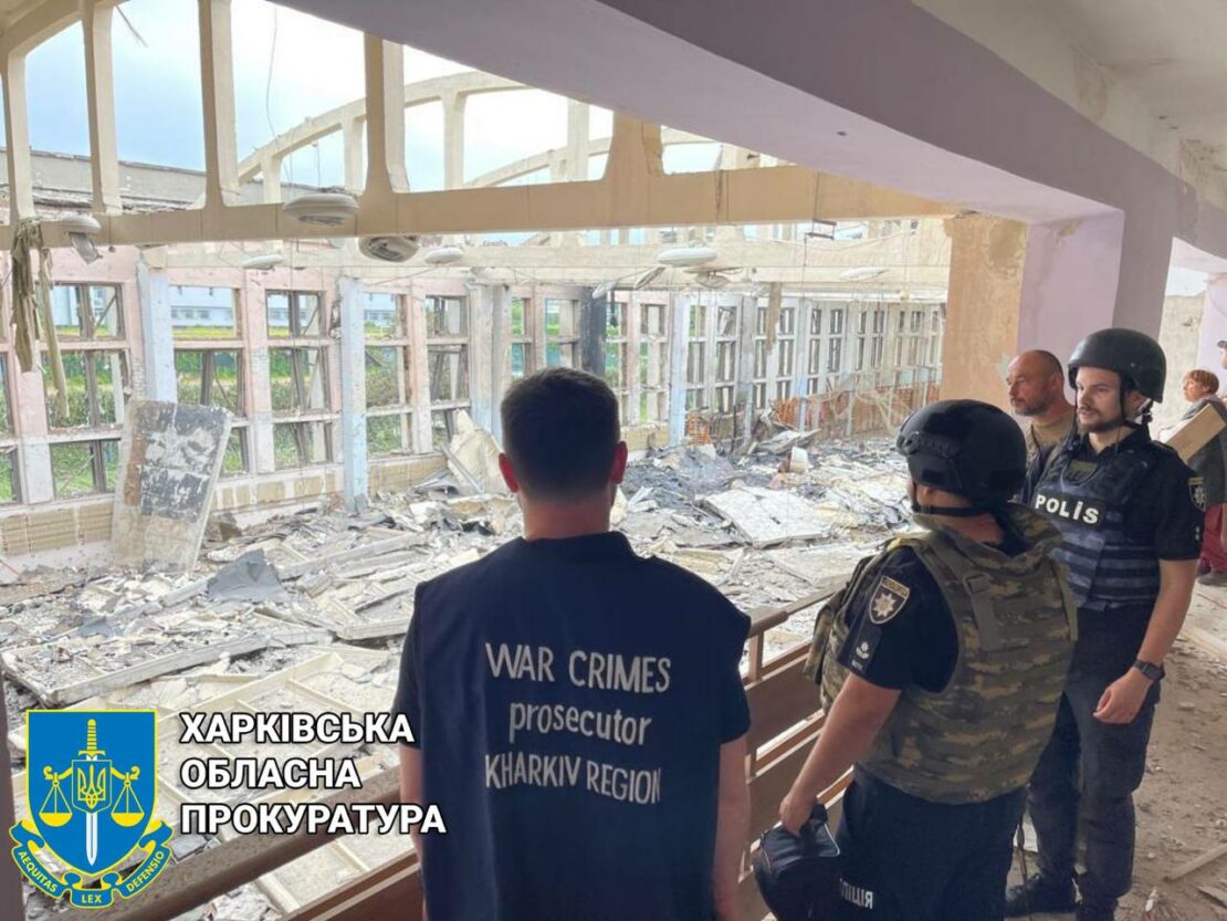 Війна Харків: Ракетний удар по спорткомплексу НТУ "ХПІ" - військовий злочин документують правоохоронці