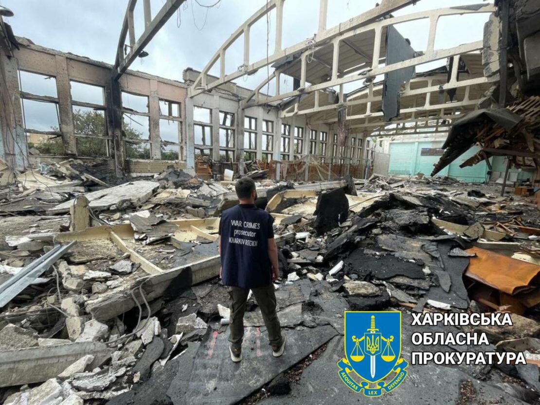 Війна Харків: Ракетний удар по спорткомплексу НТУ "ХПІ" - військовий злочин документують правоохоронці