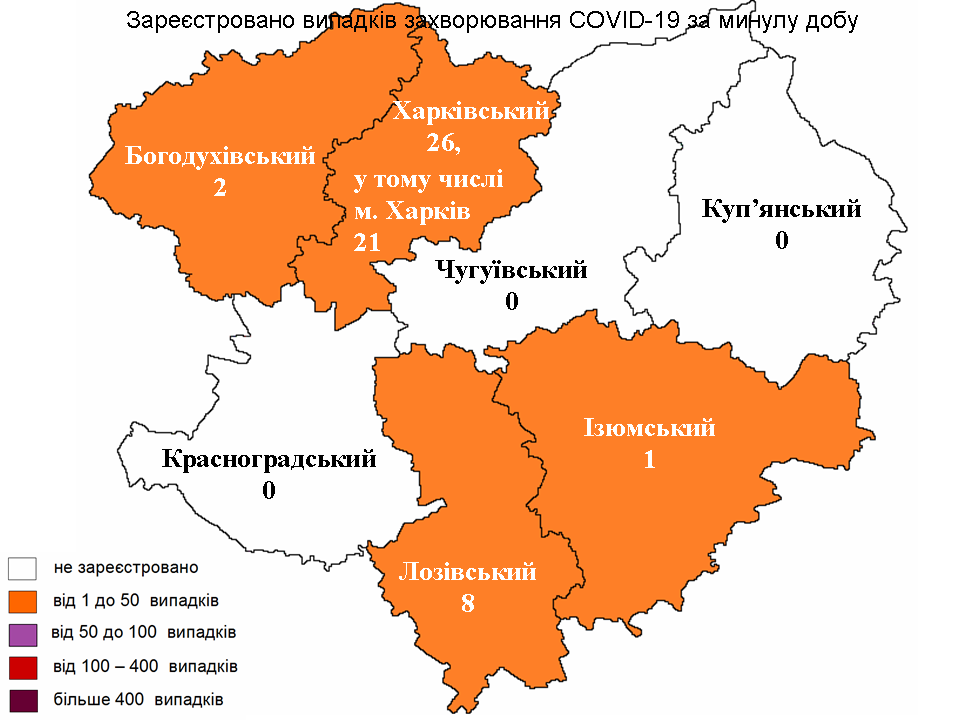 Коронавірус у Харкові: актуальна статистика на 26 серпня 2022 року