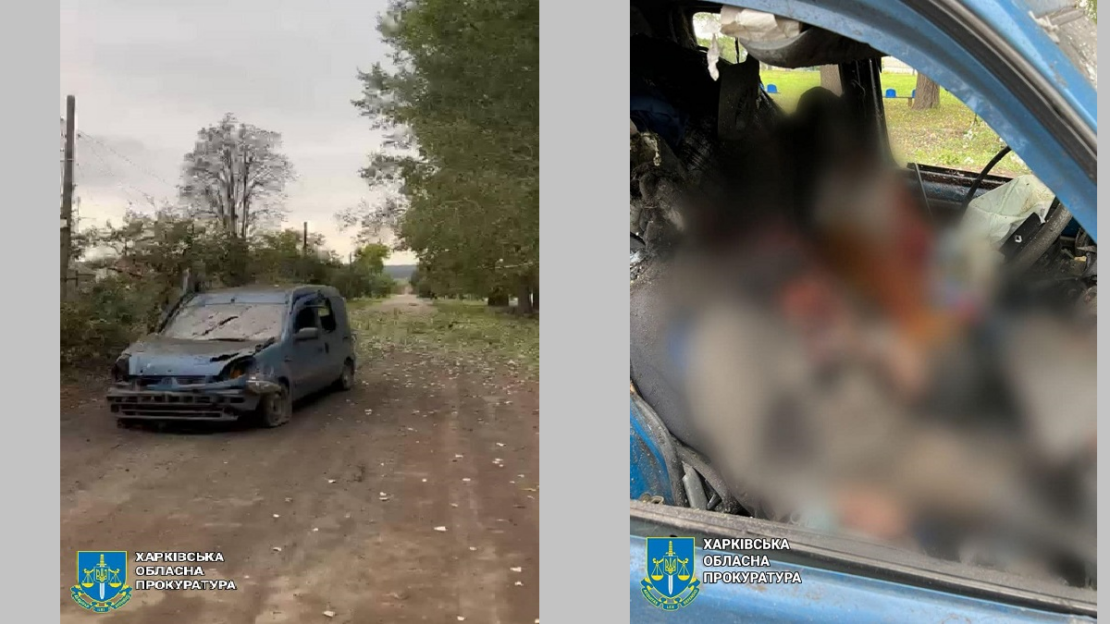 Війна Харківська область: Рашисти з танка розстріляли машину з медиками в селі Стрілеча