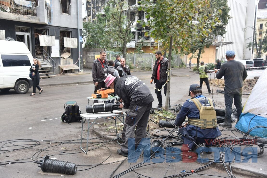 ФОТО Харків війна: Ракетний удар по Київському району 16 вересня