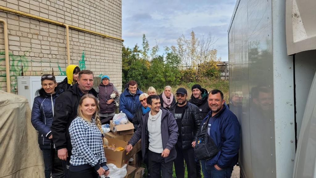 Новини Харкова: поліцейські доставили продуктові набори на окупованій території