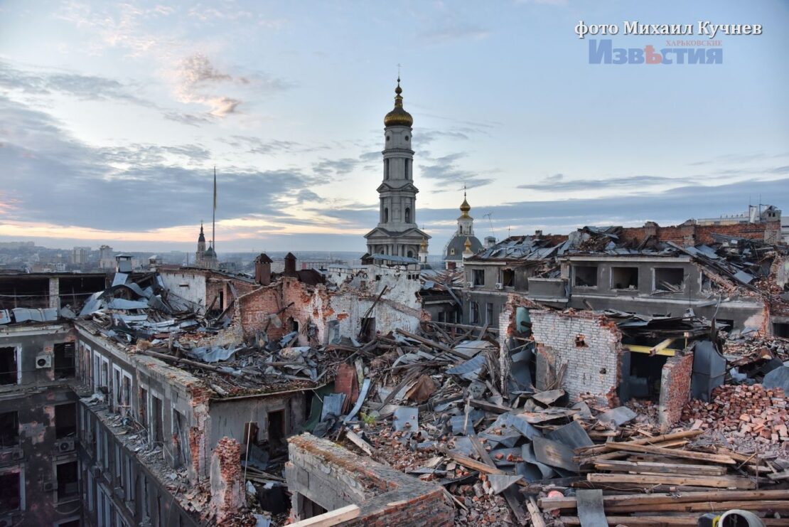 ФОТО Харків: Зруйнований рашистами Палац праці - вражаючі кадри