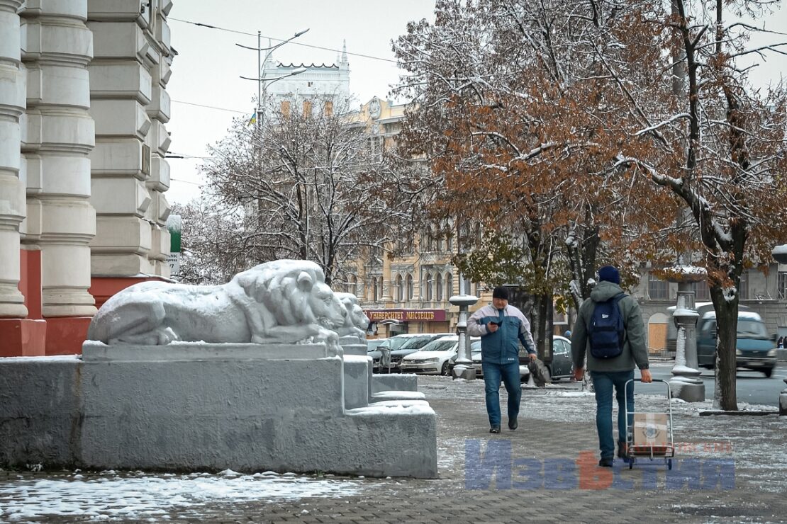 ФОТО Харків: Сніг у листопаді - як виглядає засніжений Харків (фото)