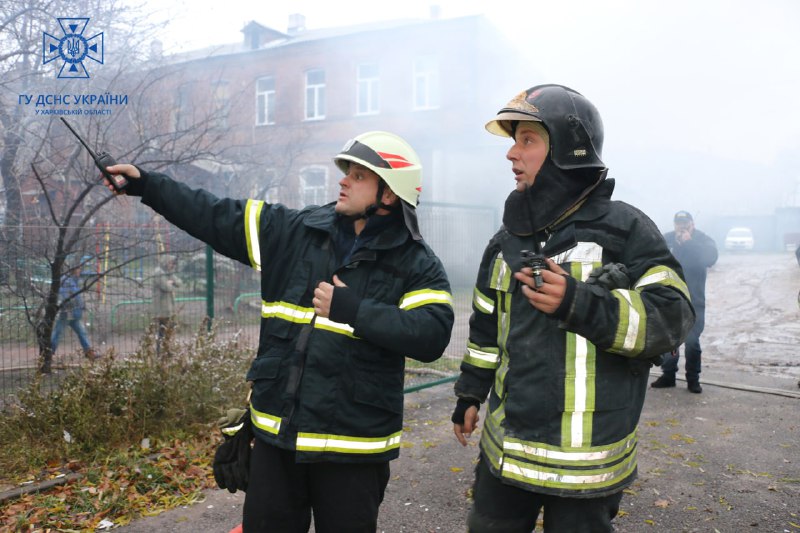 Новини Харкова: Пожежа в будинку по вулиці Богдана Хмельницкого