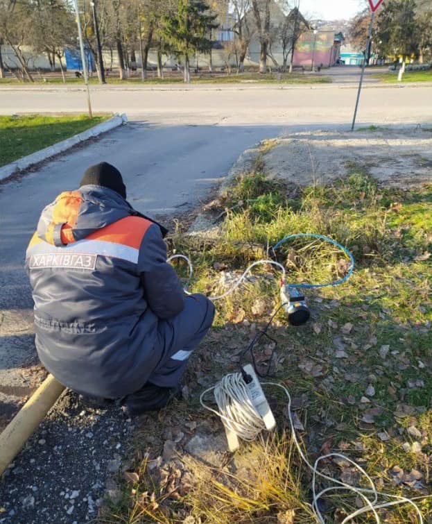 Через обстріли у двох громадах Харківщини перебиті газопроводи