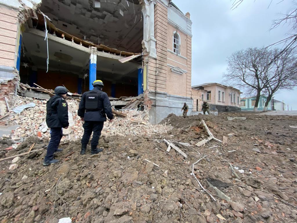 Наслідки ракетного удара по Куп'янську 8 грудня - Війна Україна