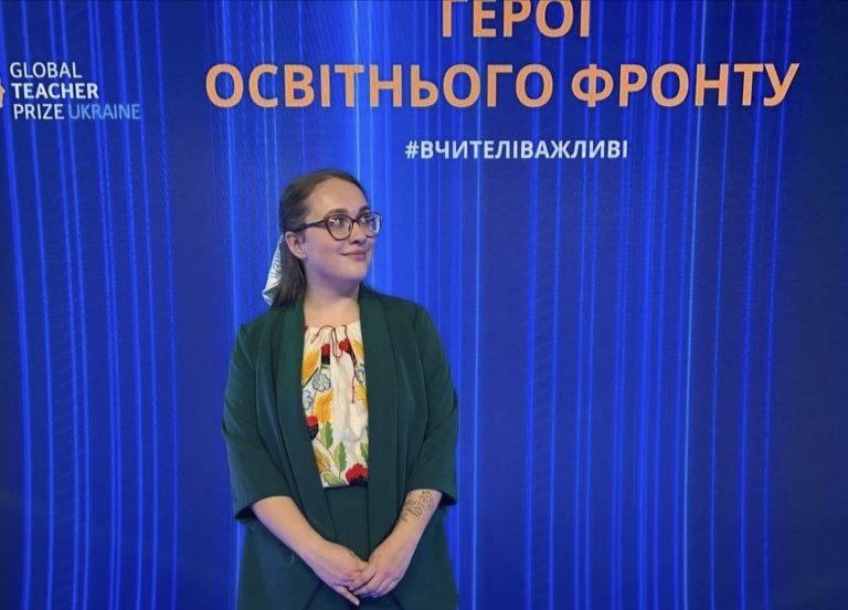 Новини Харкова: вчителька з Харкова перемогла в Global Teachers Prize Ukraine 2022
