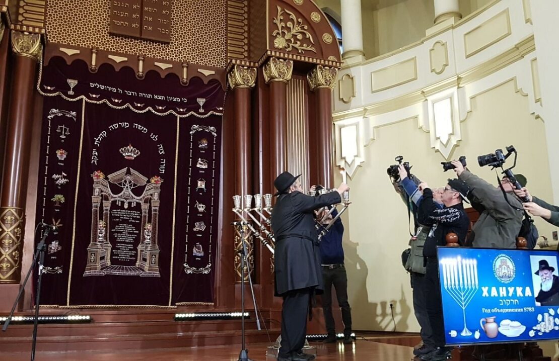 Новини Харкова: Концерт у синагозі на честь свята Хануки