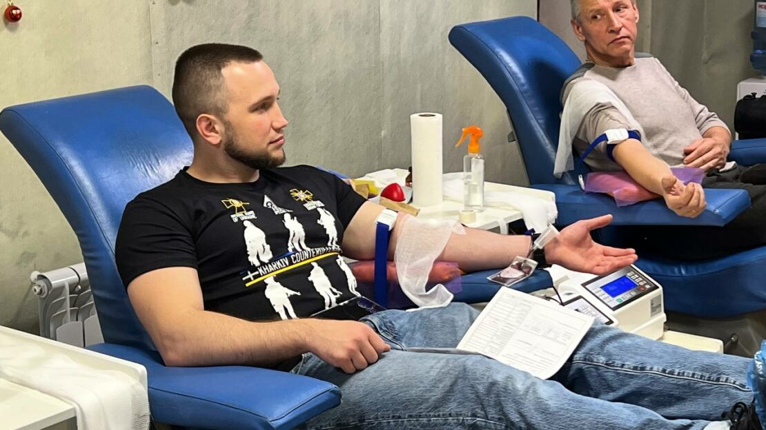 Новини Харкова: KRAKEN завітав до Харківського центру служби крові