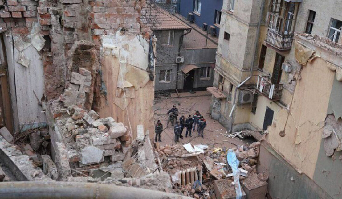 Наслідки обстрілу Харкова 29 січня: стан пошкодженого будинку