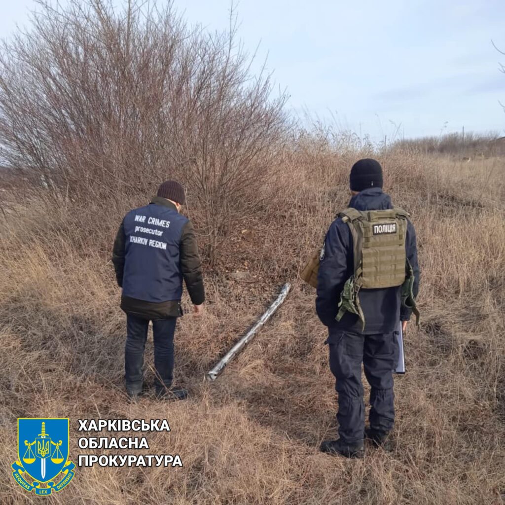 1 лютого росіяни обстріляли село на Харківщині — поранено чоловіка