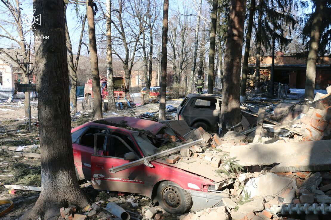Наслідки масованого обстрілу Харківської області 23 лютого 2023