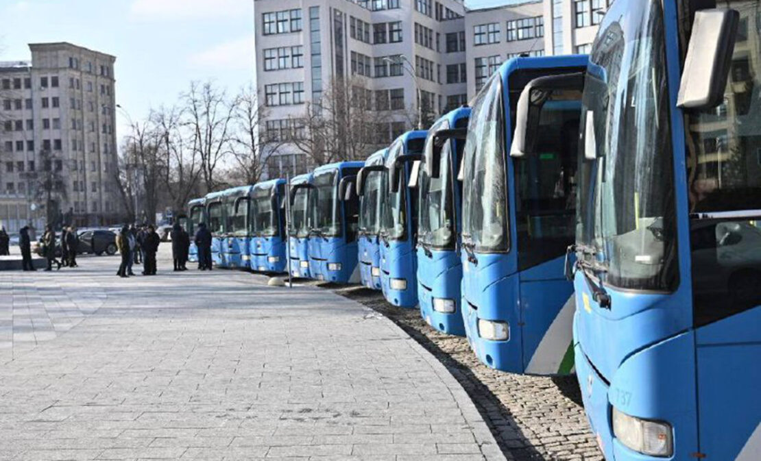 Харківщина отримала 11 сучасних автобусів від Естонії