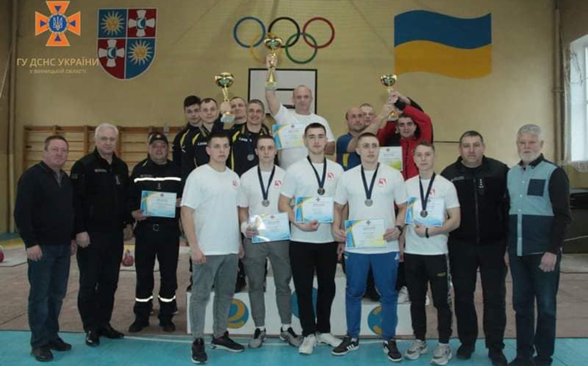 Харківські рятувальники виграли чемпіонат ДСНС з гирьового спорту